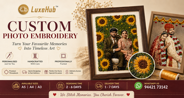 Custom Photo Embroidery: Turn Your Favourite Memories Into Timeless Art
