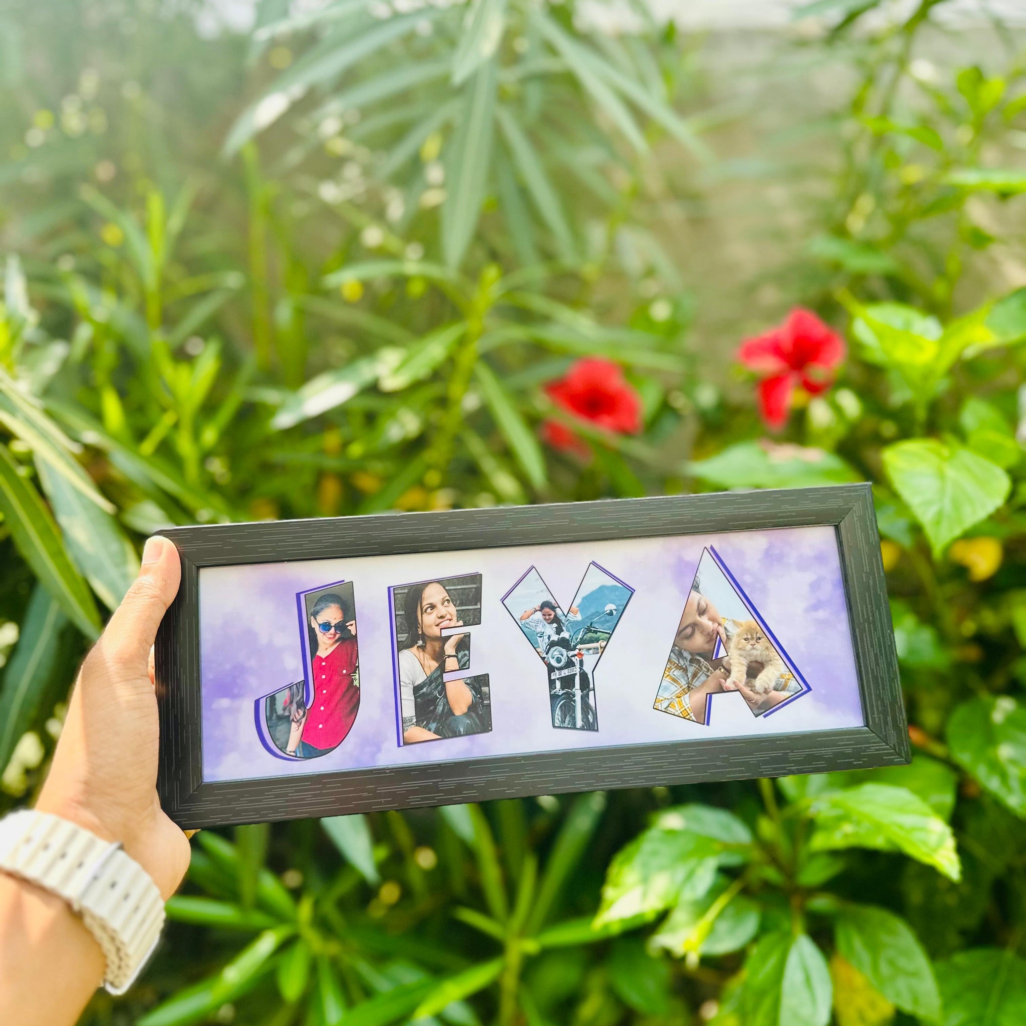 Name Collage Photo Frame