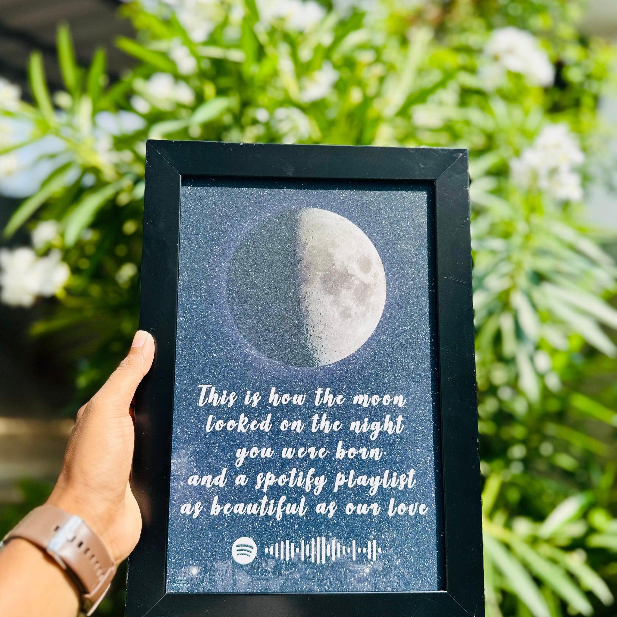 Moon Phase Photo Frame