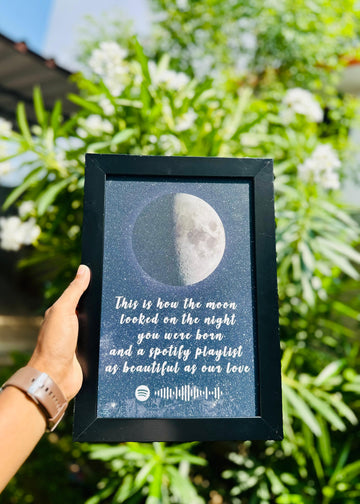 Moon Phase Photo Frame