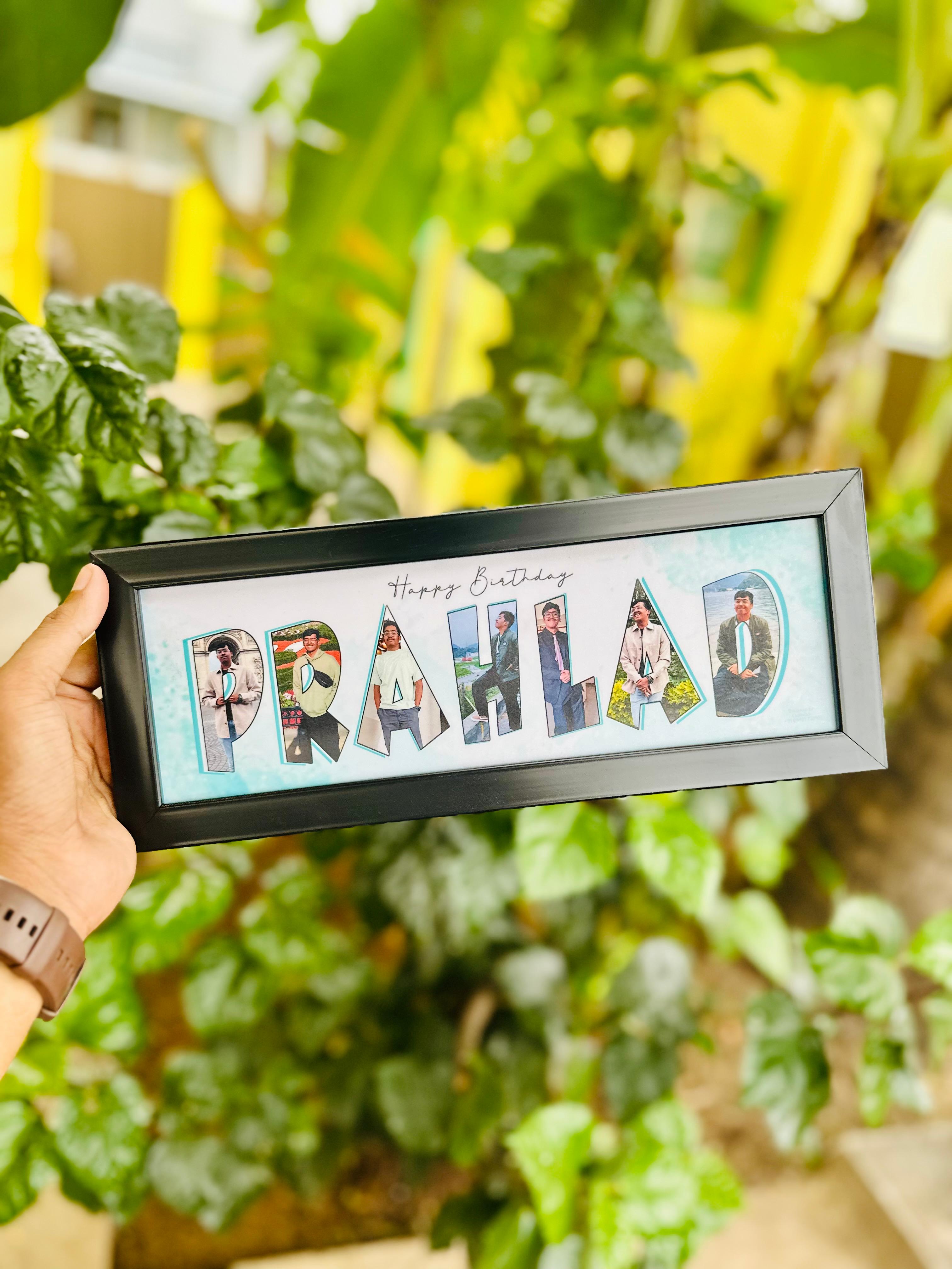 Name Collage Photo Frame