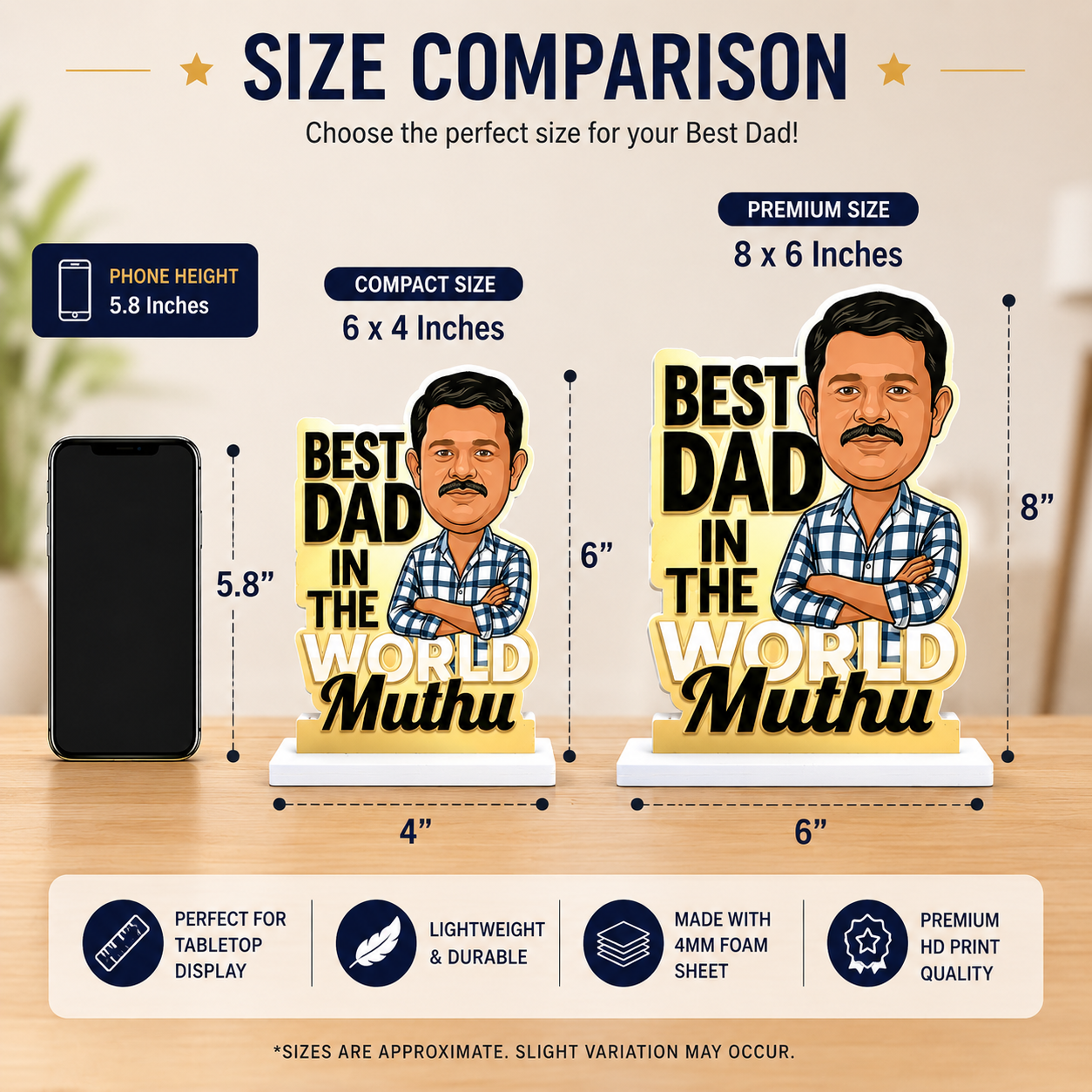 Best Dad Standee