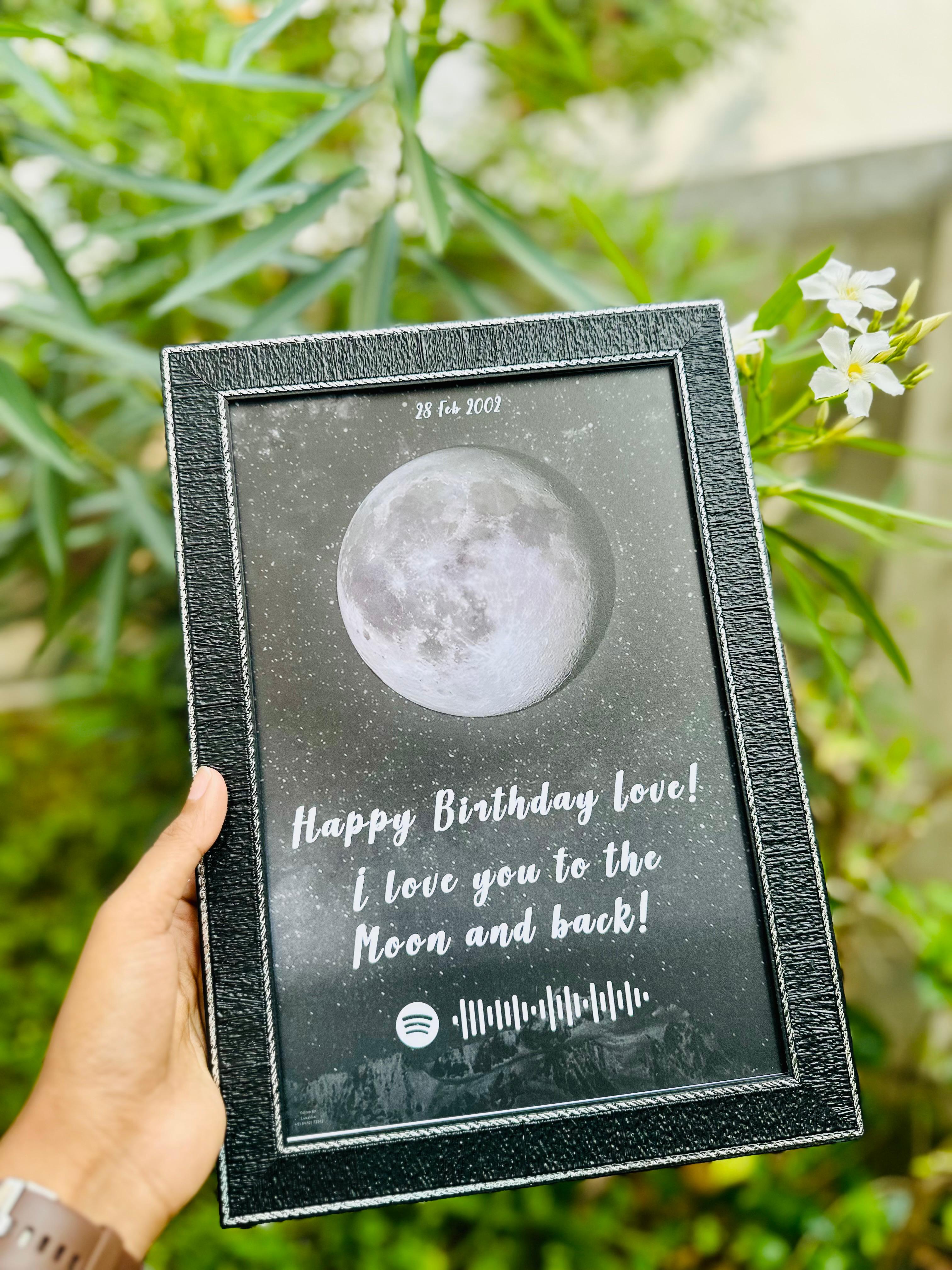 Moon Phase Photo Frame