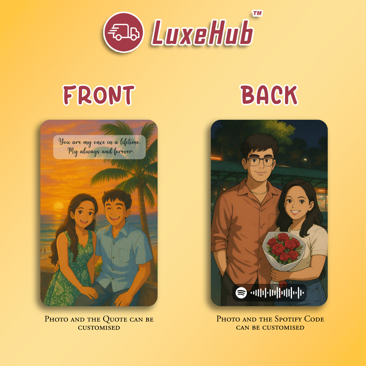 Customised Wallet Card