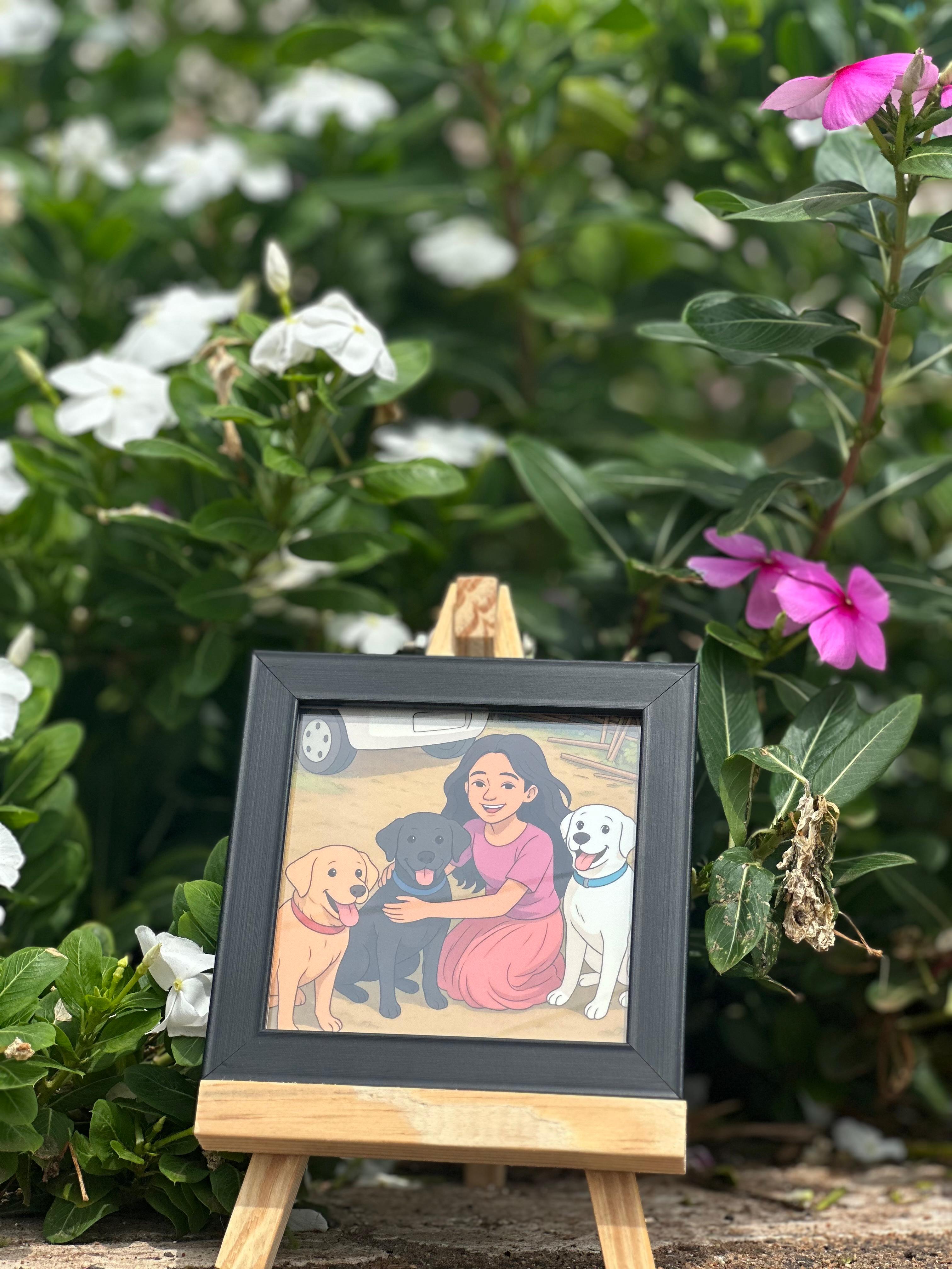 Mini Photo Frame (4×4 inches)