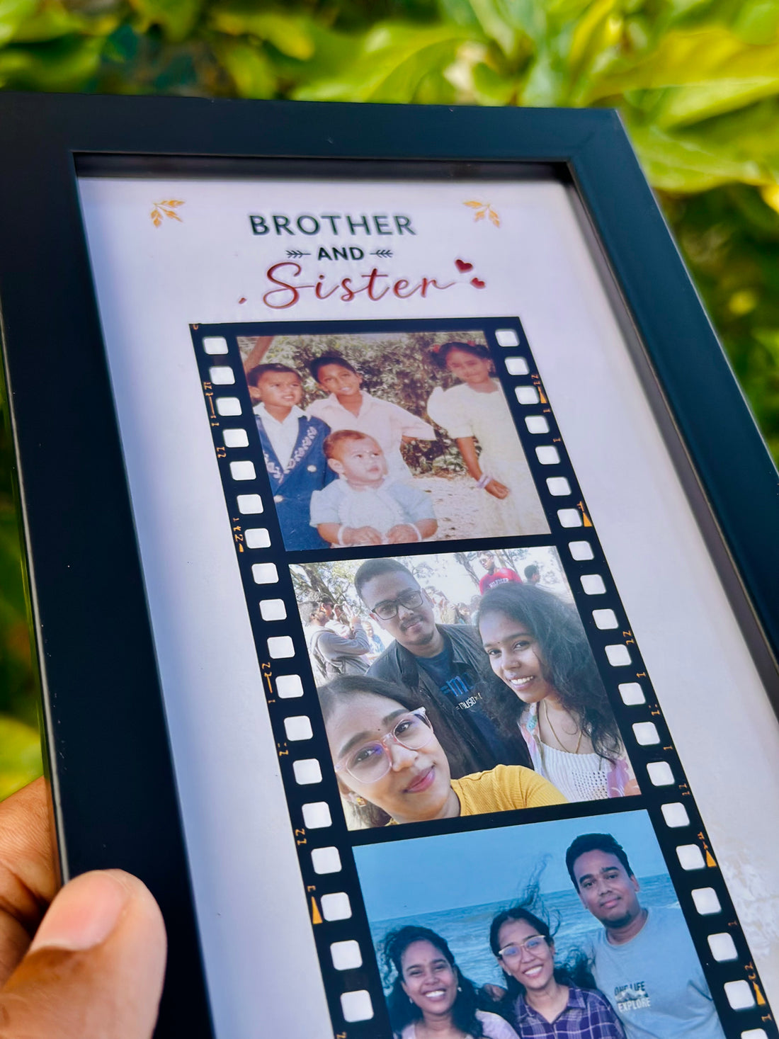 Photo Strip Frame - Raksha Bandhan Edition
