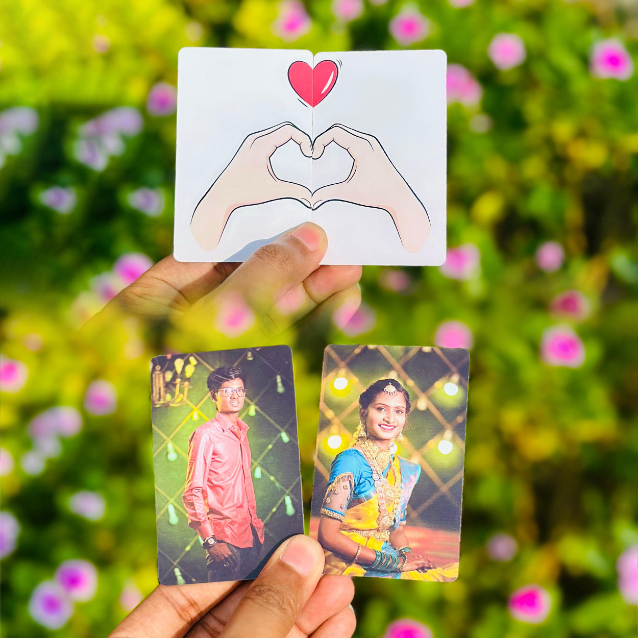Customised Love Wallet Card for Couples