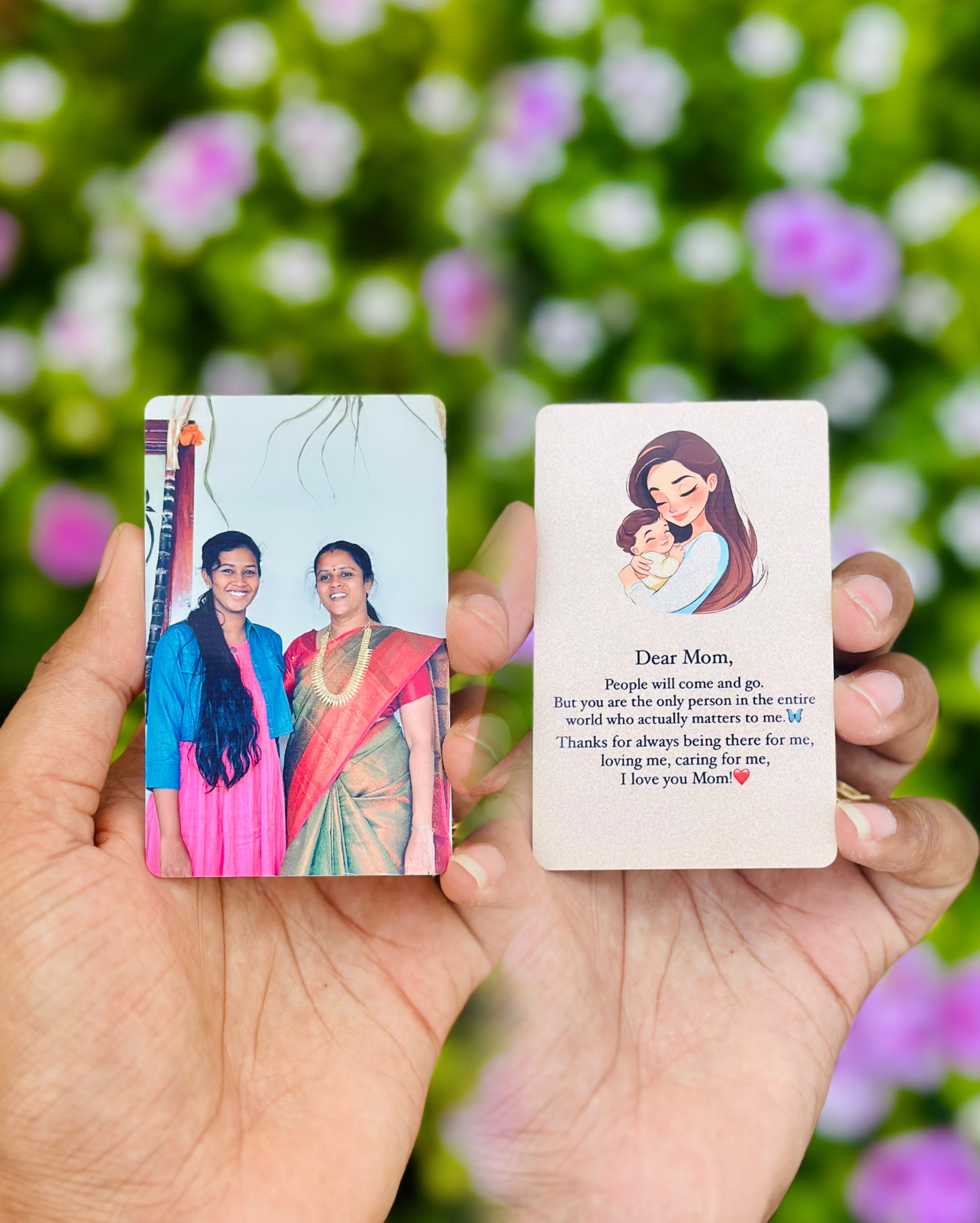 Custom Wallet Card for Mom