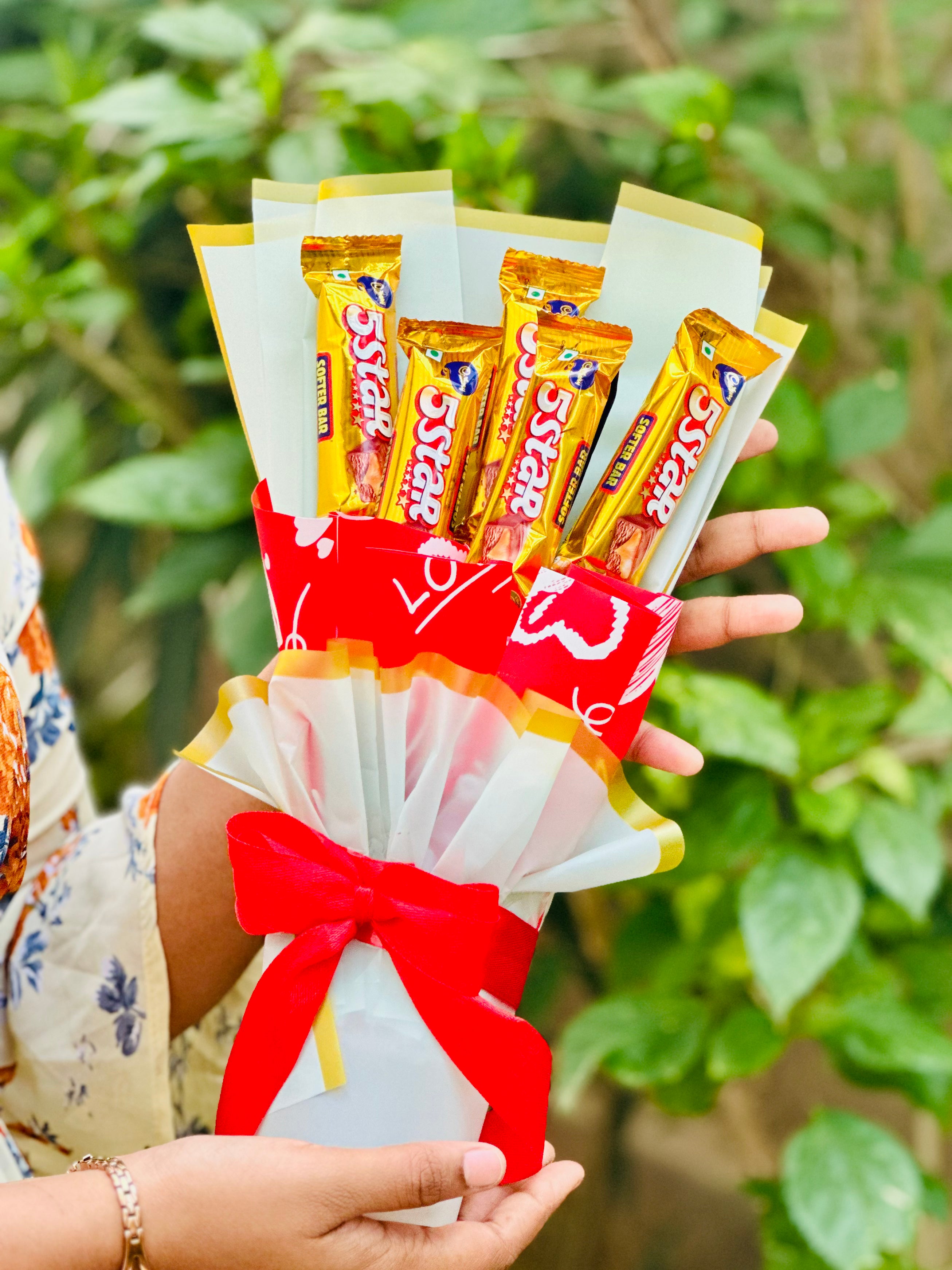 5 Star Chocolate Bouquet (5 Pieces)