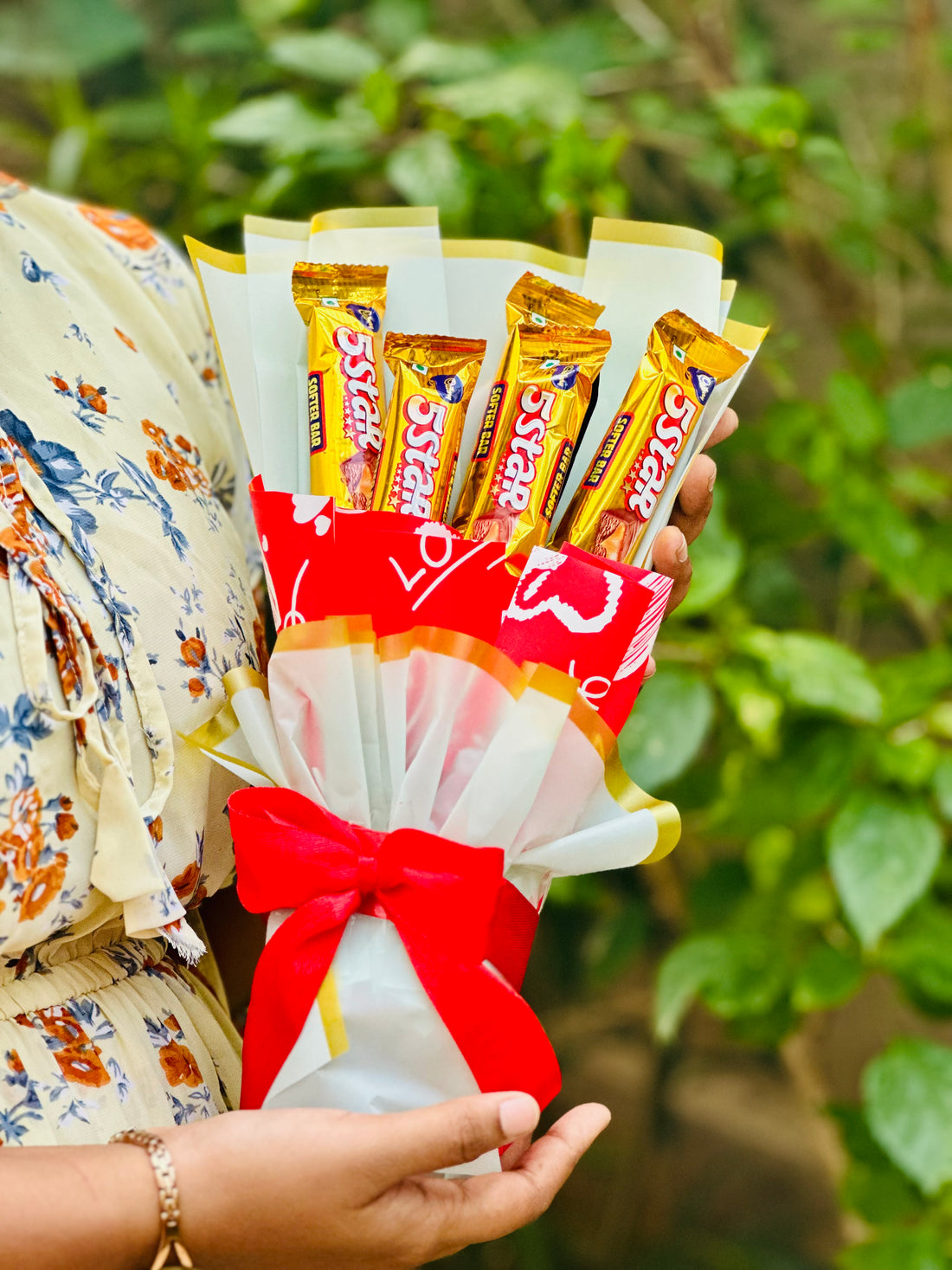 5 Star Chocolate Bouquet (5 Pieces)